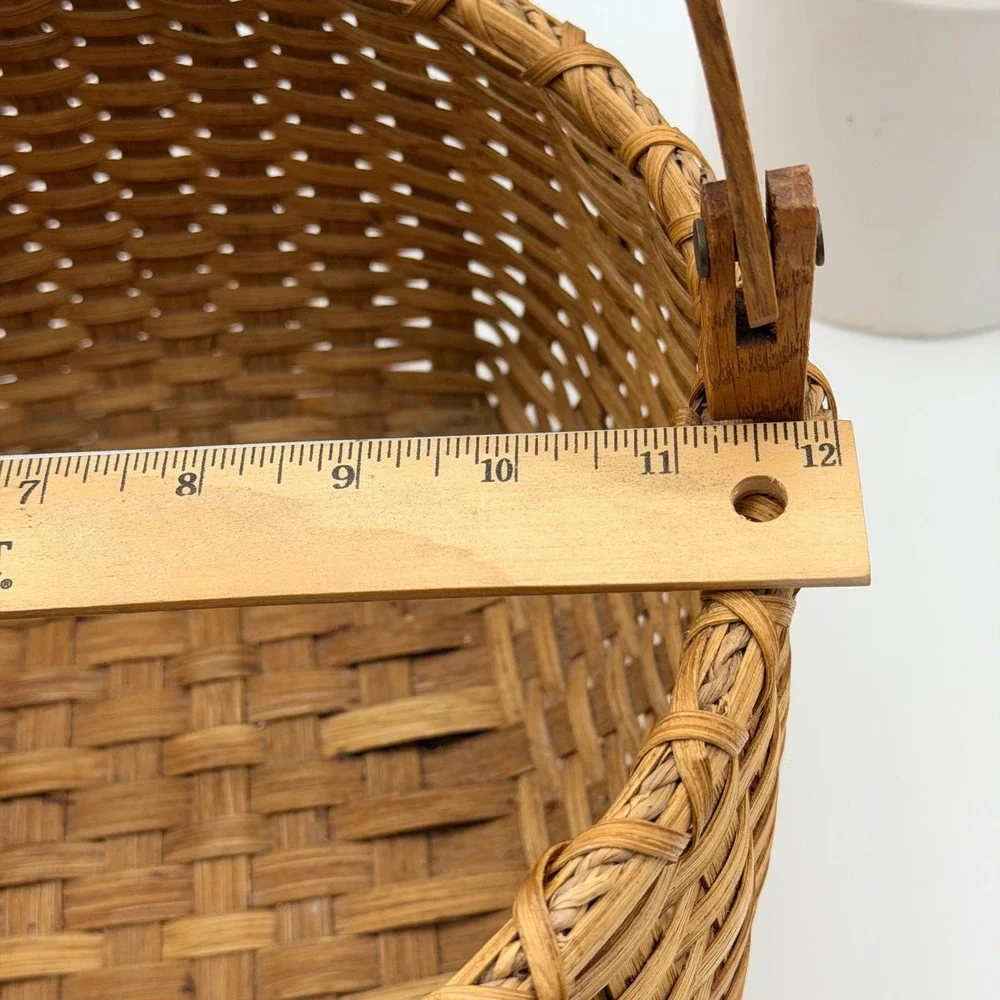 Vintage Hand-Woven Rattan 12